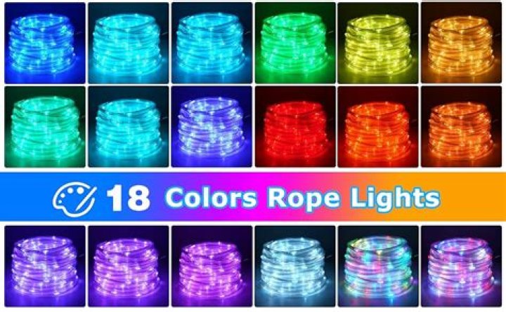 Are LED rope lights brighter than incandescent?