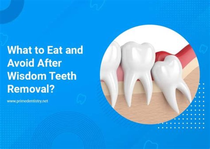Can I eat normal 2 days after wisdom teeth removal?