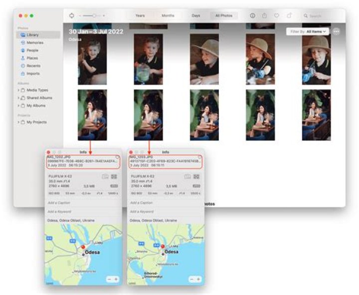 Can I find duplicates in iPhoto library?