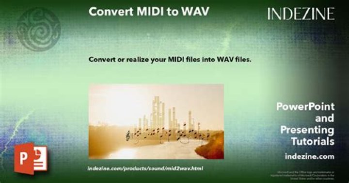 Can you add WAV file to PowerPoint?