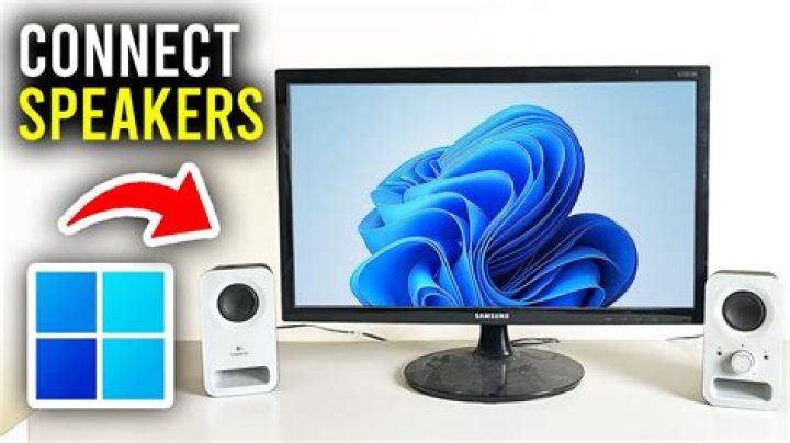 Can you connect hi fi speakers to a PC?