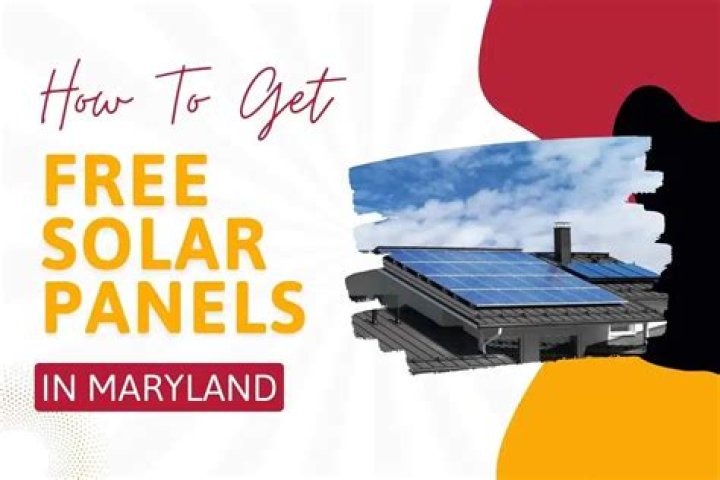 Can you get free solar panels in Maryland?