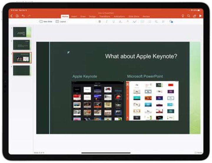Can you get Word and PowerPoint on an iPad?