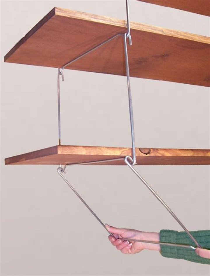 Can you hang shelves from joists?