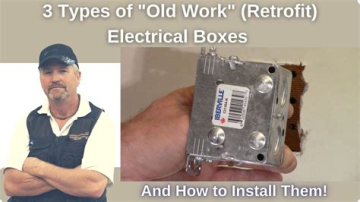 Can you remove an old work electrical box?