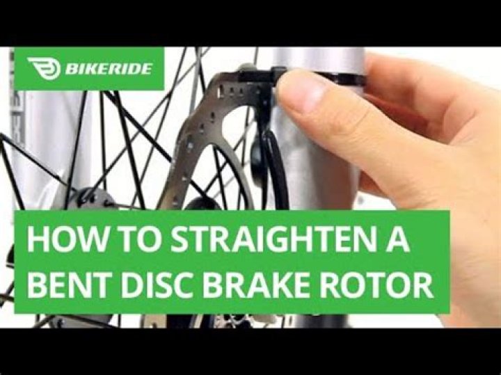 Can you straighten a bent disc brake rotor?
