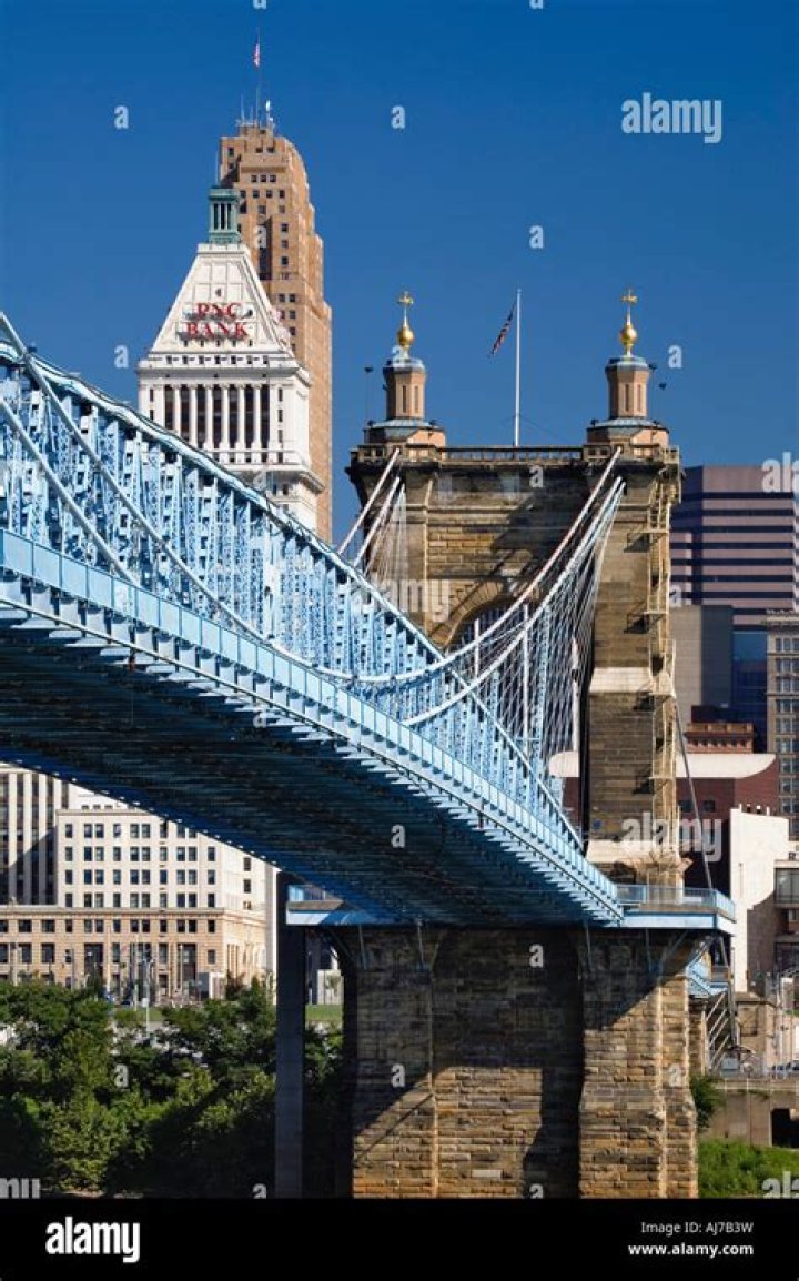 Can you walk across the John A Roebling Suspension Bridge?
