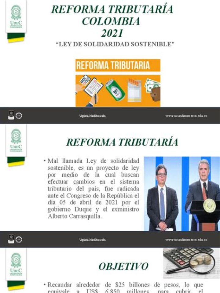 Cuando sale la reforma tributaria 2021?