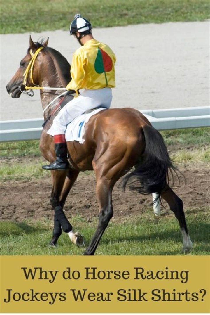 Do jockeys wear silks?