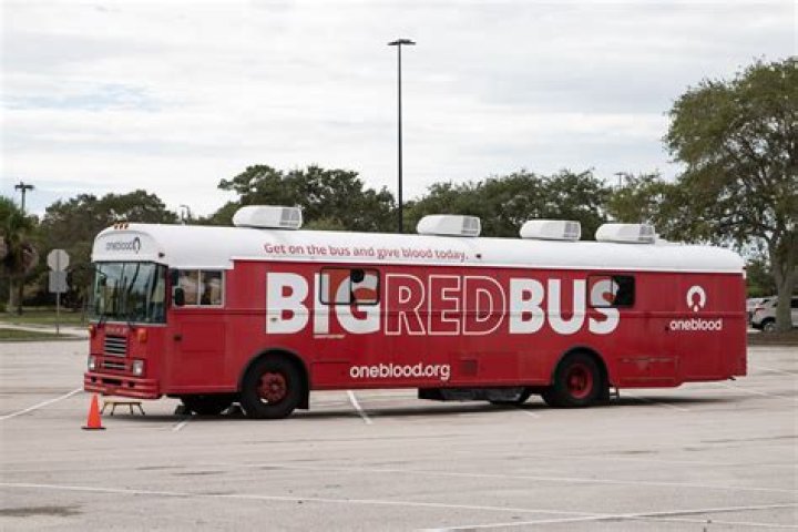 Does the big red bus sell blood?