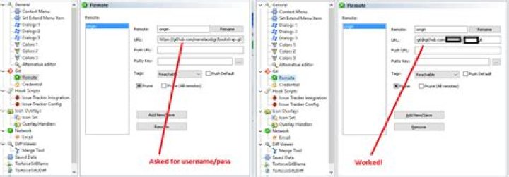 How can I change my TortoiseGit password?