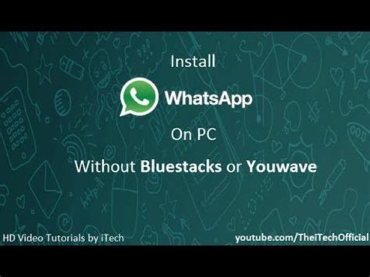 How can I install WhatsApp on my PC without BlueStacks?
