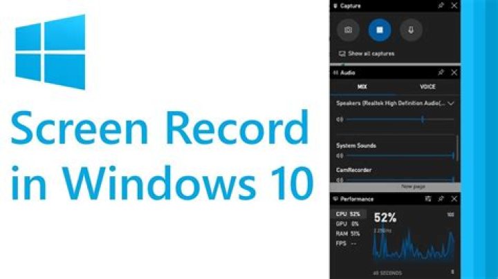 How can I record my PC screen?