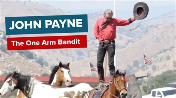 How did John Payne the One Arm Bandit lose his arm?