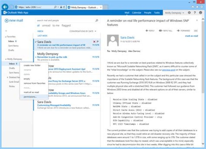How do I access my OWA email?