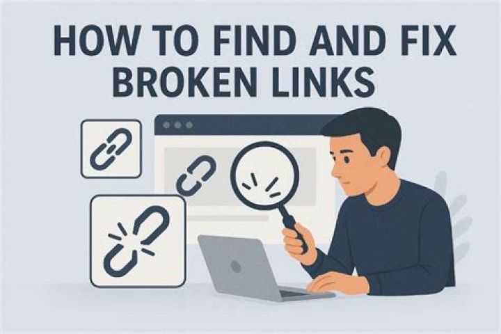 How do I check for broken links automatically?
