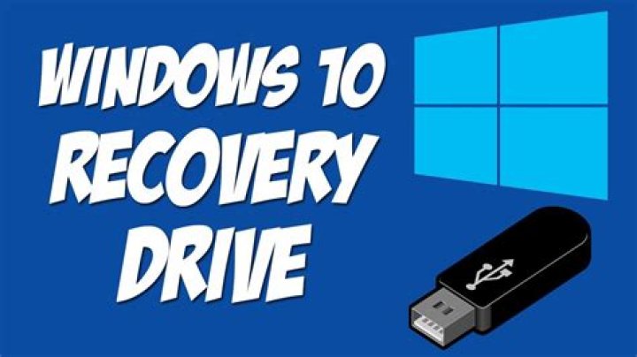 How do I create a recovery USB for Windows Vista?