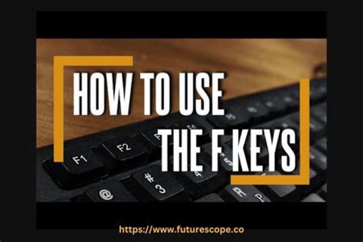 How do I enable F keys in Windows 7?