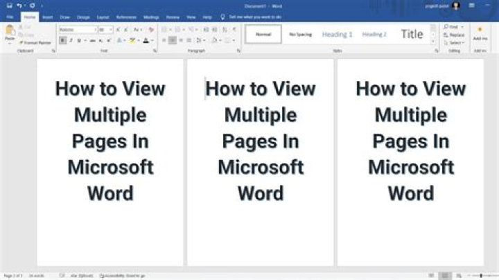How do I have different page layouts in the same Word document?