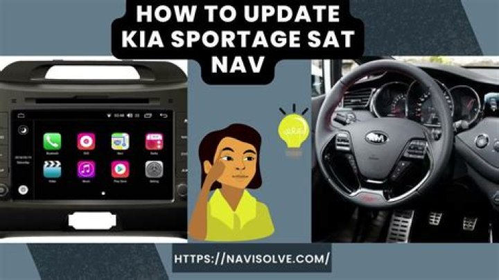 How do I update my Kia Sat Nav?
