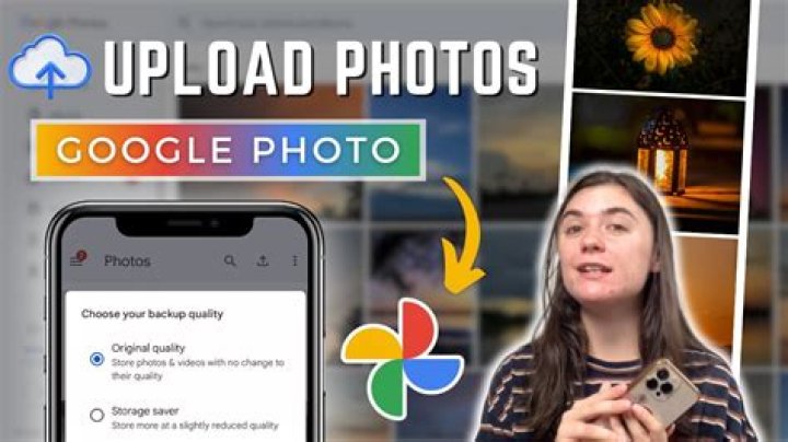 How do I upload a picture from my phone to Blogger?