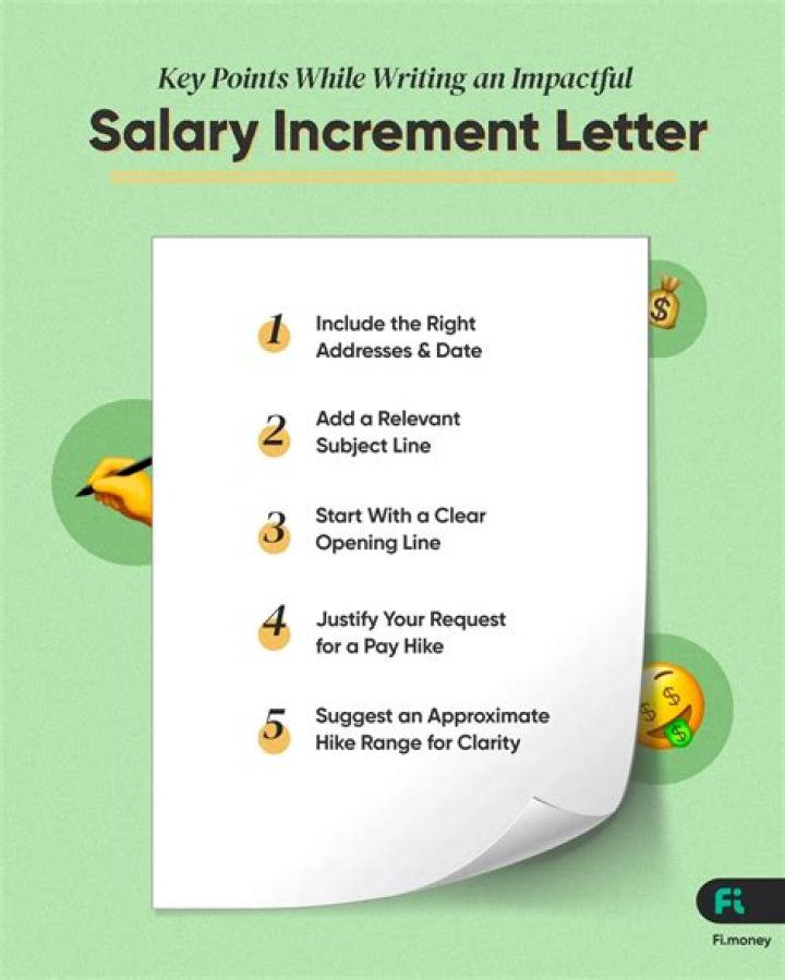 How do I write a salary increment letter?