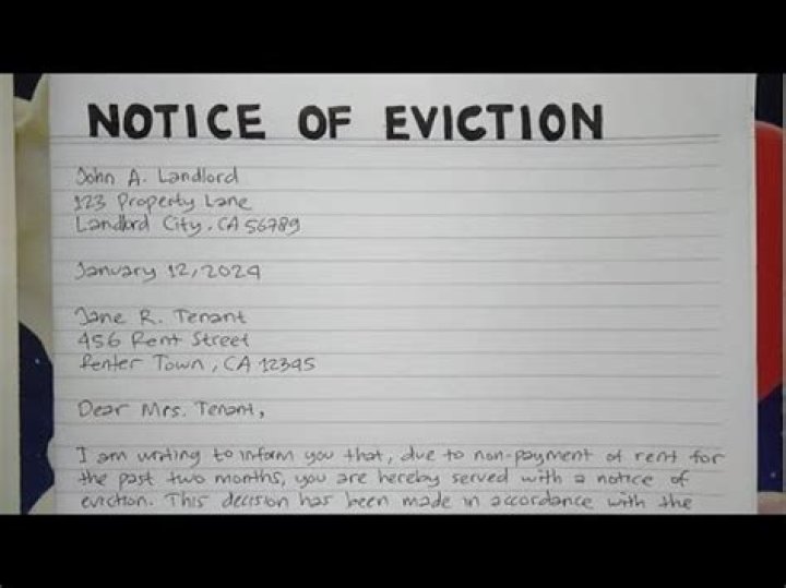 How do I write an eviction notice in Ontario?