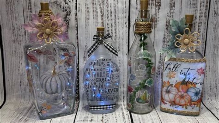 How do you make homemade glass bottles?