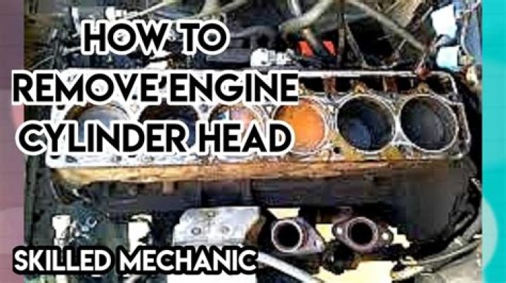 How do you remove a cylinder from a motorcycle?