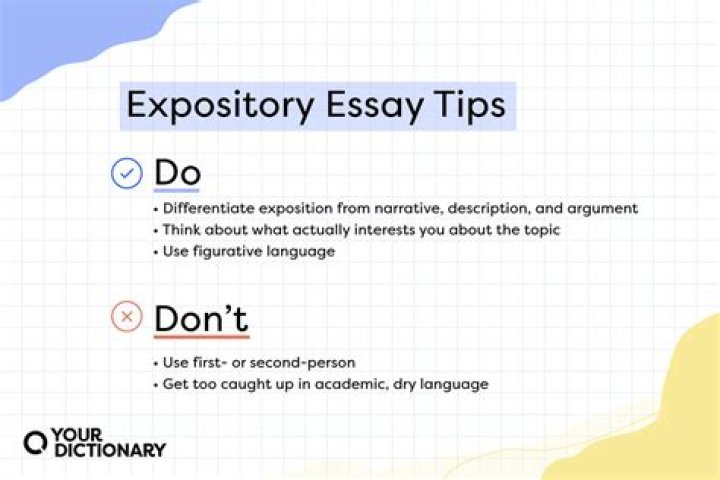 How do you write an expository paragraph?