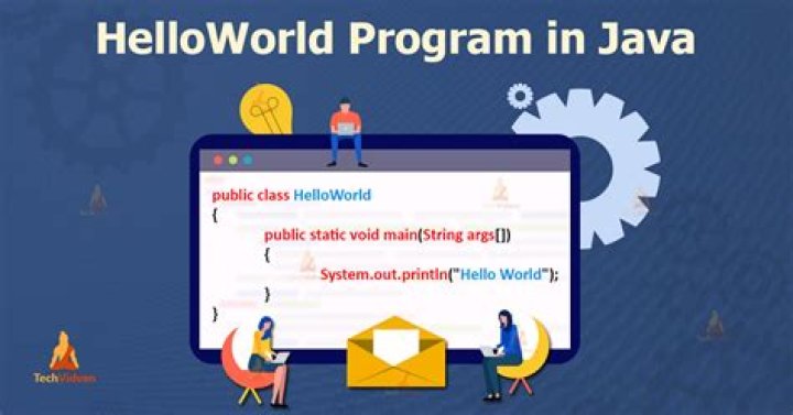 How do you write Hello, World in Java?