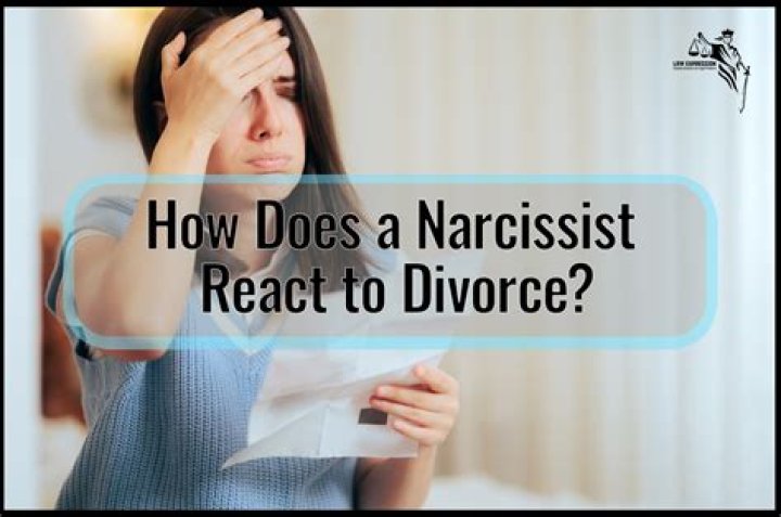How does a narcissist react to divorce?