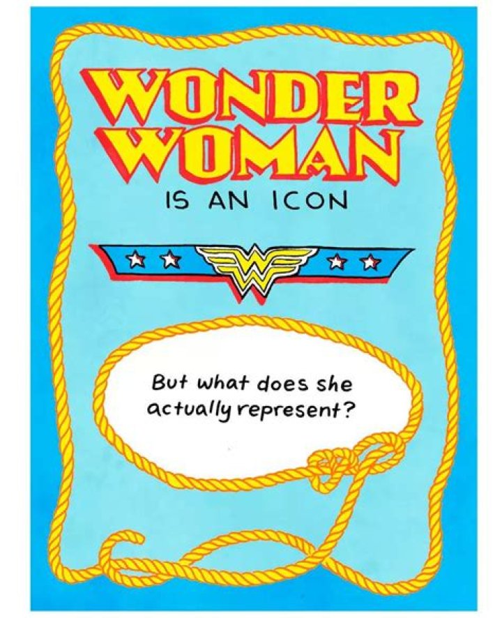 How does Wonder Woman represent feminism?