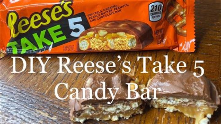 How many carbs are in a Take 5 candy bar?
