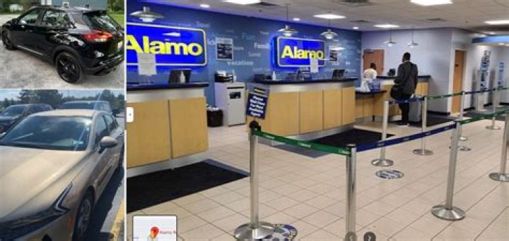 How many locations does Alamo Car Rental have?