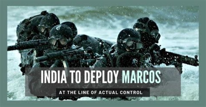 How many MARCOS Commando does India have?