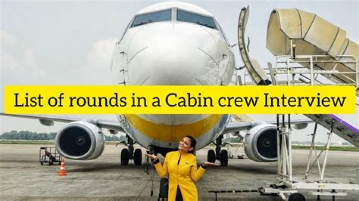 How many rounds are there in cabin crew interview?