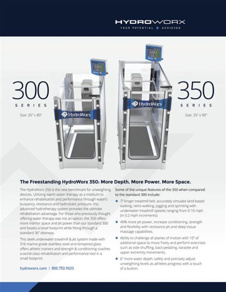 How much does a HydroWorx 300 cost?