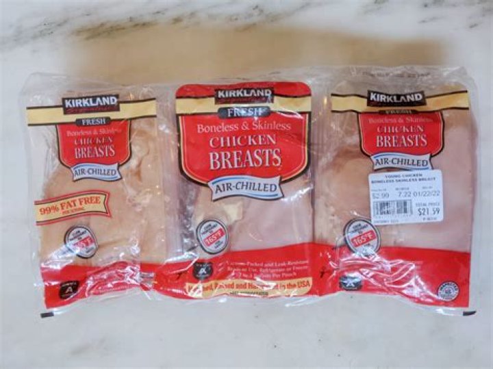 How much does a pack of chicken breast cost at Costco?
