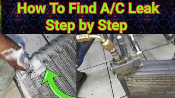 How much does it cost to fix an AC line leak?