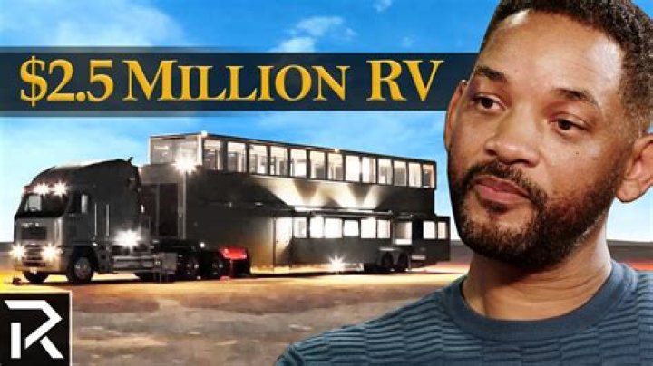 How much does Will Smith RV cost?
