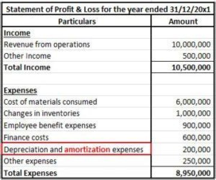 Is amortization an expense or income?