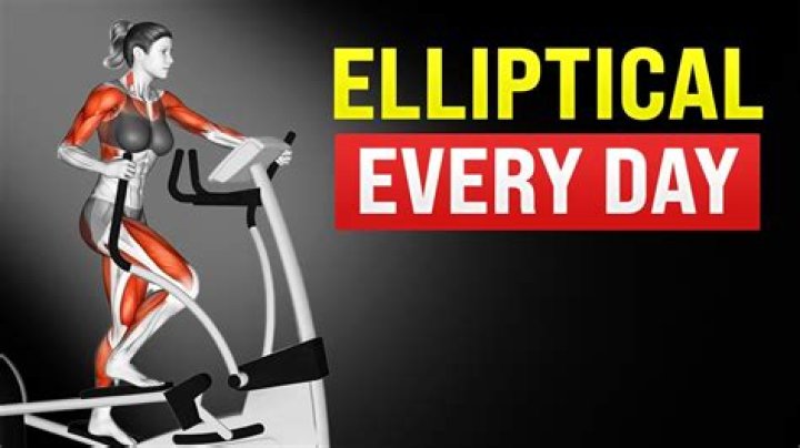 Is it bad to run on the elliptical everyday?