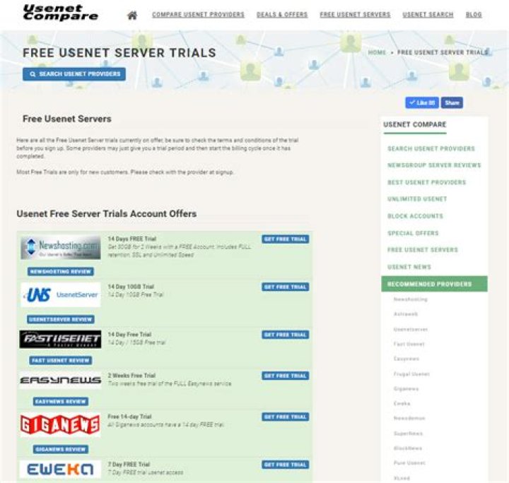 Is there a free Usenet provider?