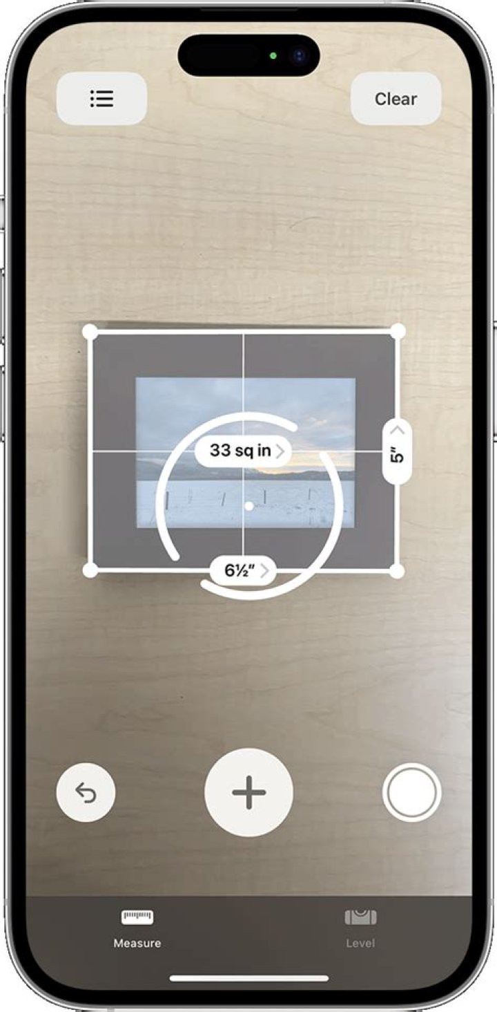 Is there an iPhone app to measure distance?