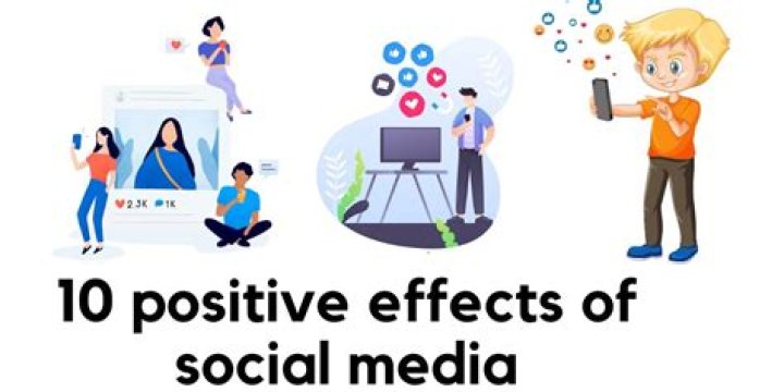 What are some positive effects of social media according to the essay?
