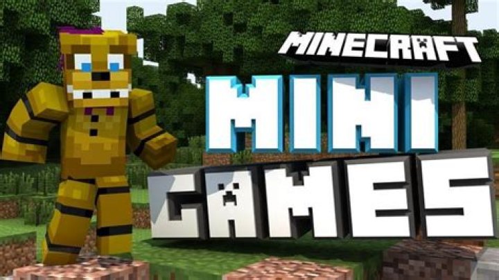 What are the mini games in Minecraft?
