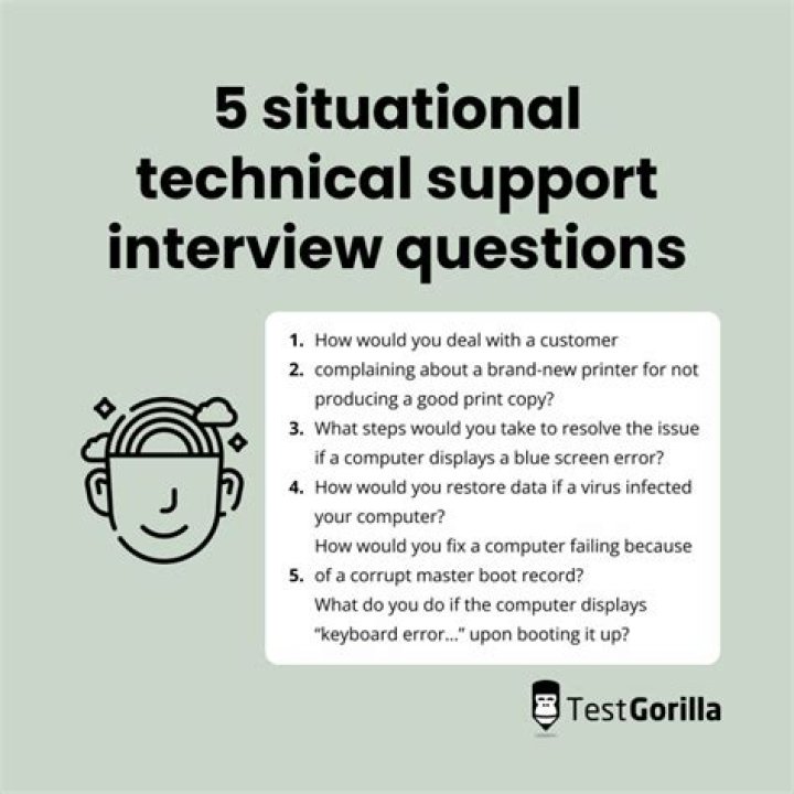 What are the questions asked for technical support interview?