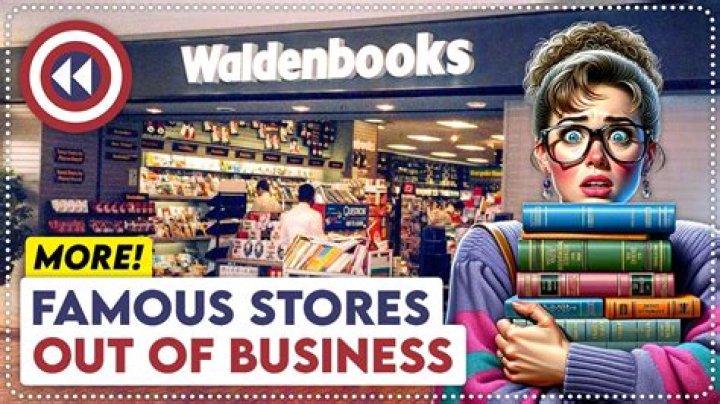 What bookstore chain went out of business?