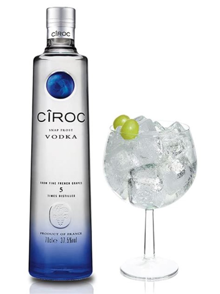 What can you mix with Ciroc Snap Frost?